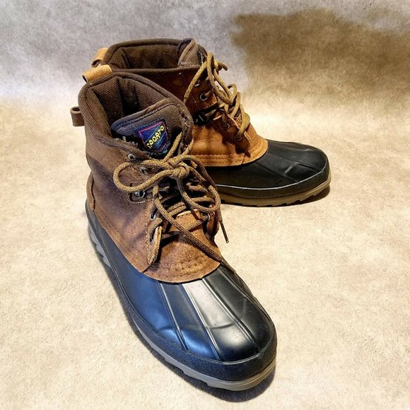 Sporto Mens Original Duck Boots Sz 9 M 